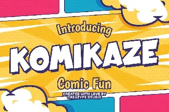 Komikaze font