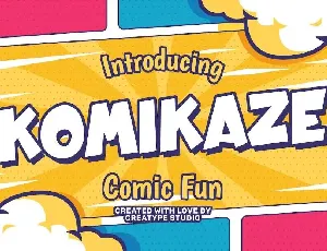 Komikaze font