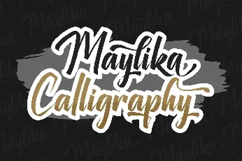 Maylika font