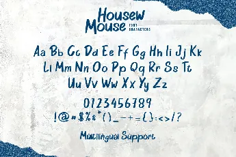 Housew Mouse font