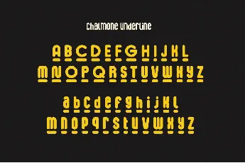 Chalmone font