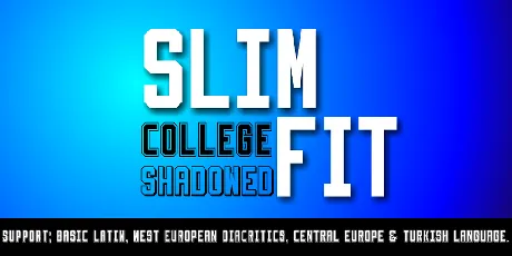 Slimfit font