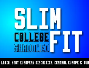 Slimfit font