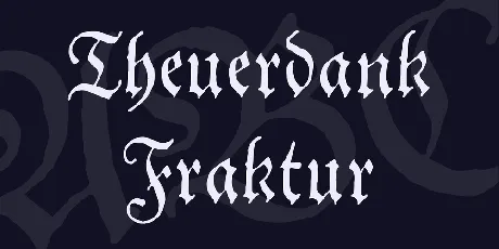 Theuerdank Fraktur font