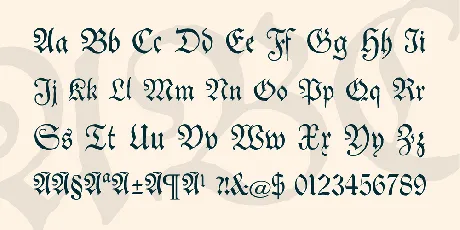 Theuerdank Fraktur font