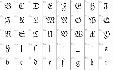 Theuerdank Fraktur font