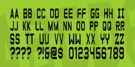 Funny farm font