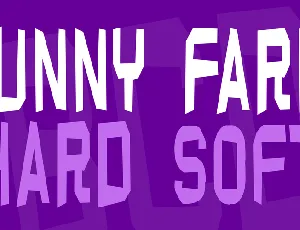 Funny farm font