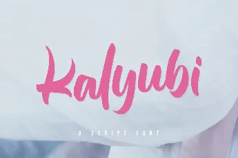 Kalyubi font