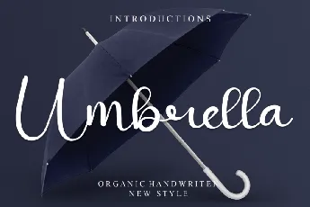 Umbrella font