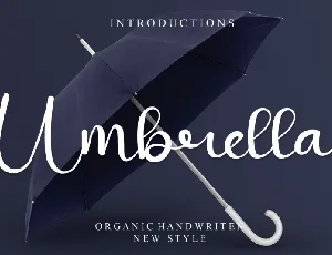 Umbrella font