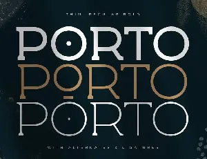 Porto Family font