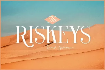 The Riskeys font