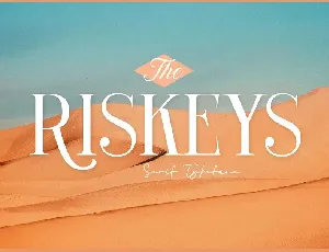 The Riskeys font