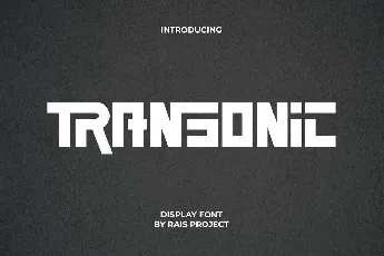 Transonic font