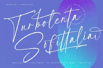 Turbolenta Sofittalia font