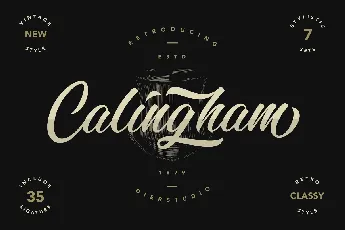 Calingham font