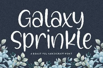 Galaxy Sprinkle font