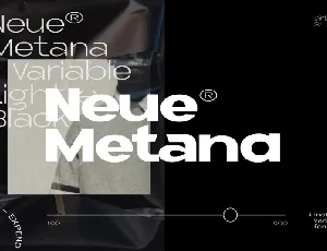 Neue Metana Family font