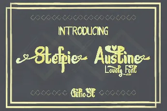 Steffie Austin font