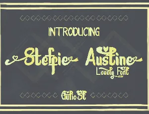 Steffie Austin font