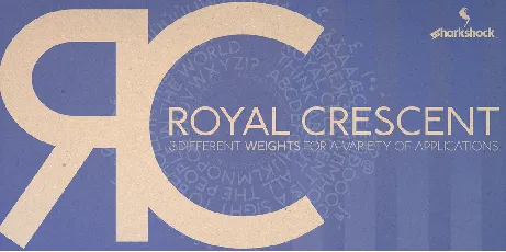 Royal Crescent font