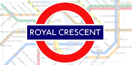 Royal Crescent font