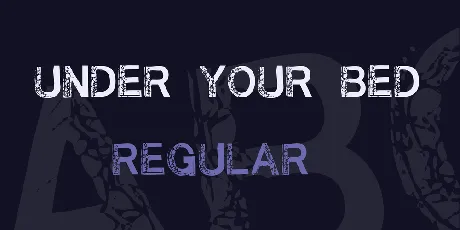 Under Your Bed font