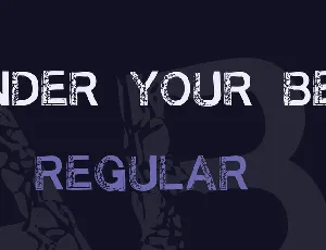 Under Your Bed font