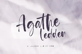 Agathe Ledden font