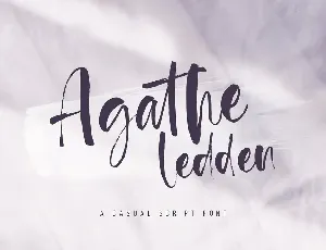 Agathe Ledden font