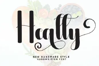 Healty Script font