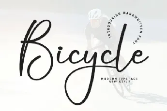 Bicycle Script Typeface font