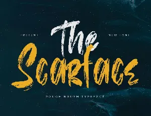 The Scarface Free Trial font