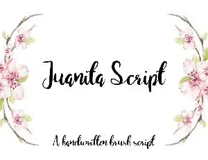 Juanita Script Free font