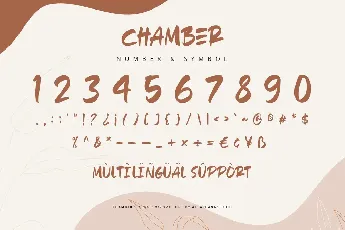 Chamber font