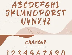 Chamber font