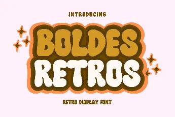 Boldes Retros font