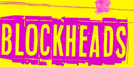 Blockheads font