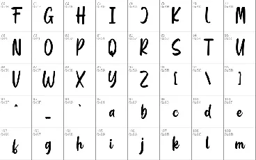 Blackbill font