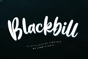 Blackbill font