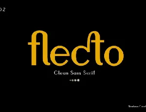 Flecto font