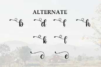 Farmhouse Script font