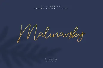 Malinavsky font