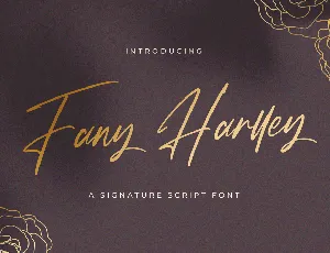 Fany Harlley font