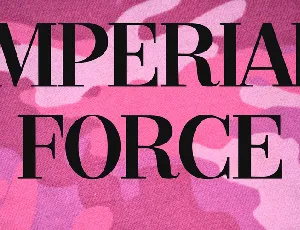 Imperial Force font