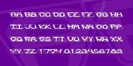 Zoidal BRK font