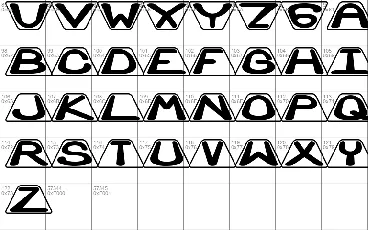 Zoidal BRK font