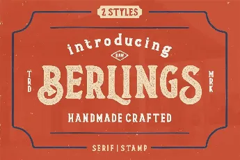 Berlings font