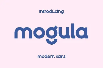 Mogula font